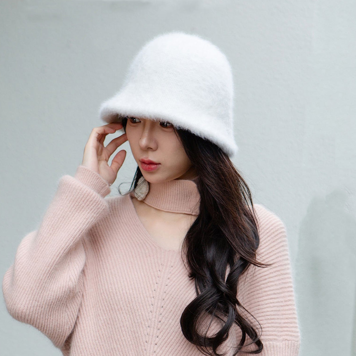 冬 用 帽子ぬいぐるみ 帽子保温ボアバケットハット